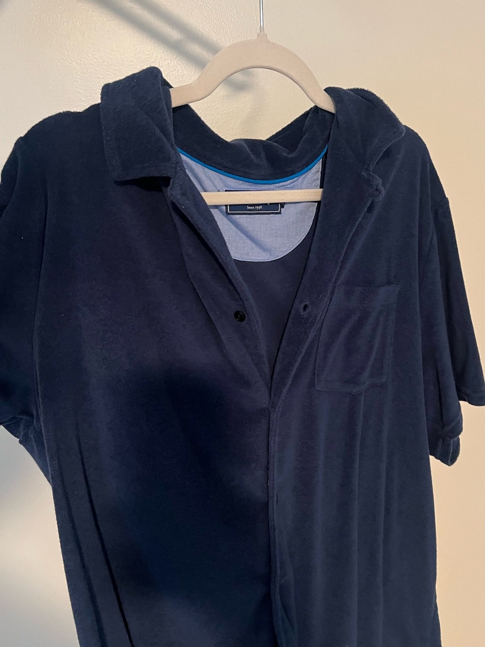 Vineyard Vines Men’s Dark Navy Beach Shirt